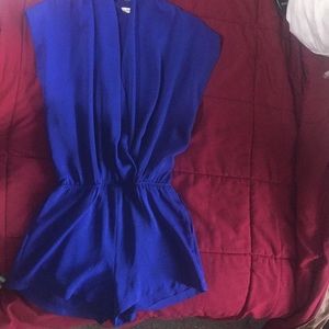 Royal Blue Romper
